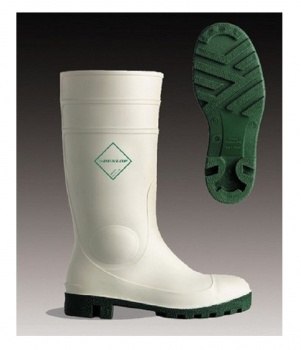 White Safety Wellington Boots Dunlop Protomaster